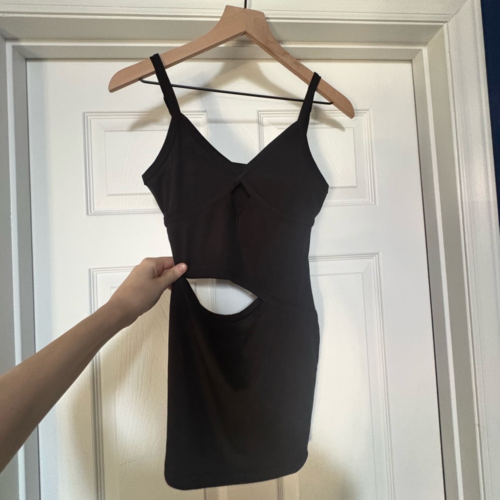 Dolls Kill Black Mini Dress - Picture 2 of 4
